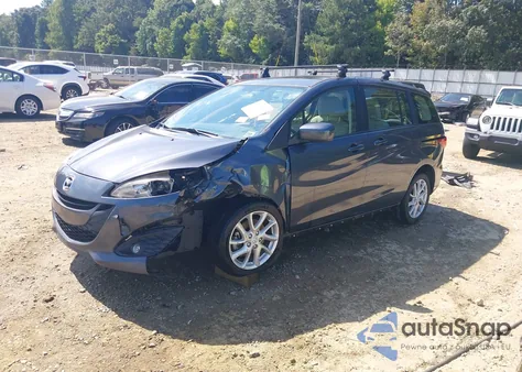 2012 Mazda Mazda5 Touring from USA, damaged, VIN JM1CW2CL0C0139093